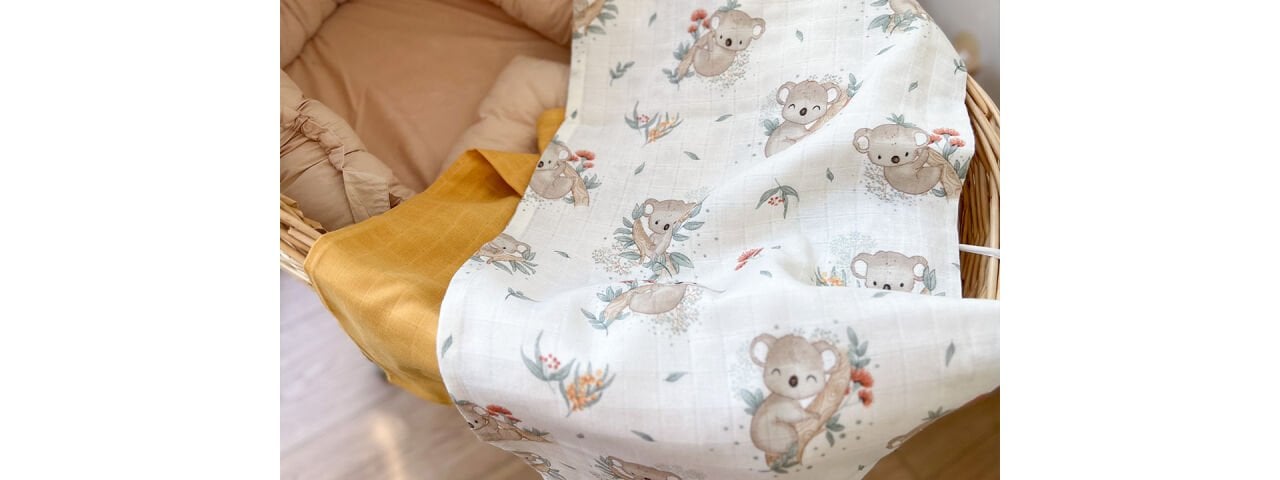 What are muslin baby blankets and what are they used for?