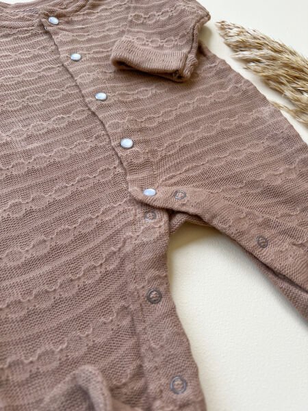 DESENLİ BEBEK TULUMU VİZON