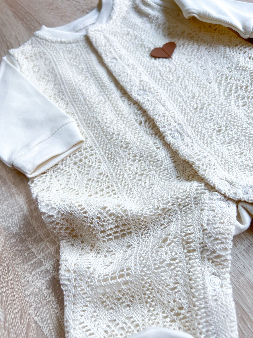 DANTELLİ BEBEK TULUMU