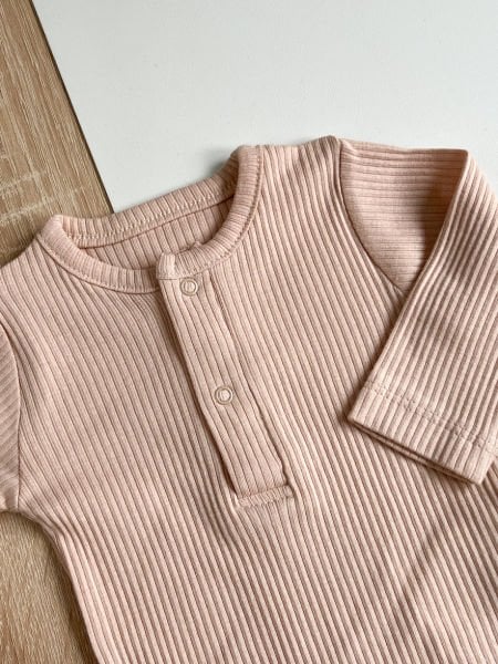 ORGANIC COTTON PRINT LONG SLEEVE BODY