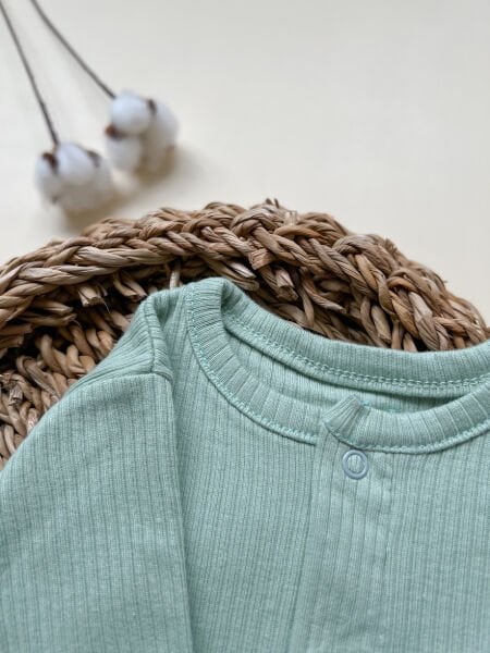 ORGANIC COTTON PRINT LONG SLEEVE BODY
