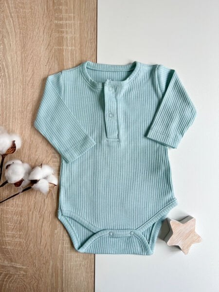 ORGANIC COTTON PRINT LONG SLEEVE BODY