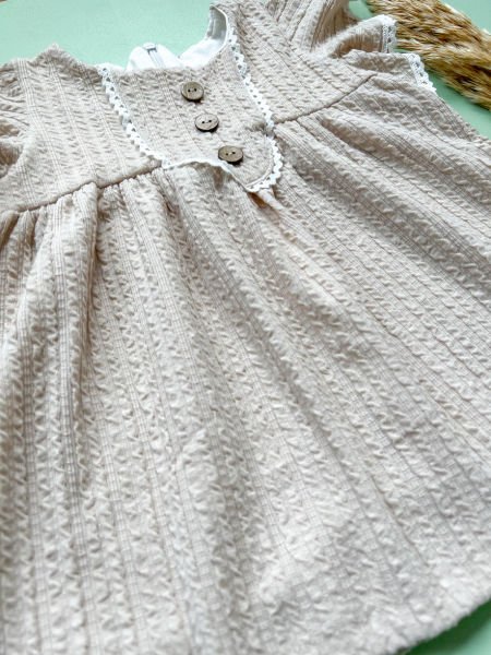 DANTEL DETAYLI ELBİSE