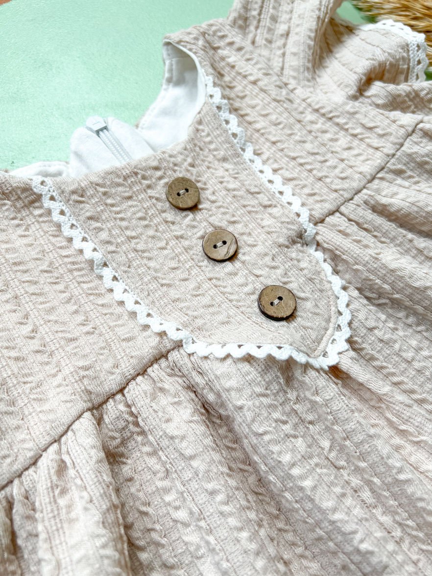 DANTEL DETAYLI ELBİSE