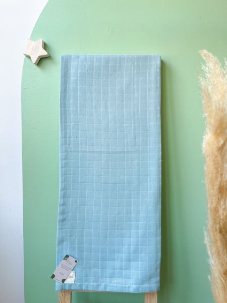 BLUE PLAIN COLOR MUSLIN