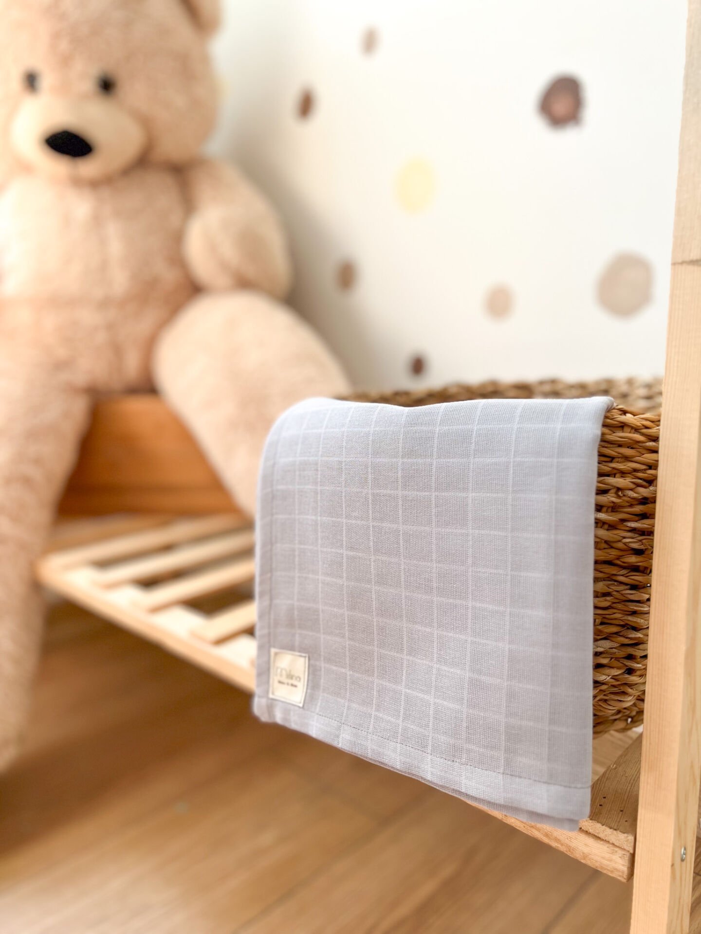 GRİ DÜZ RENK MÜSLİN