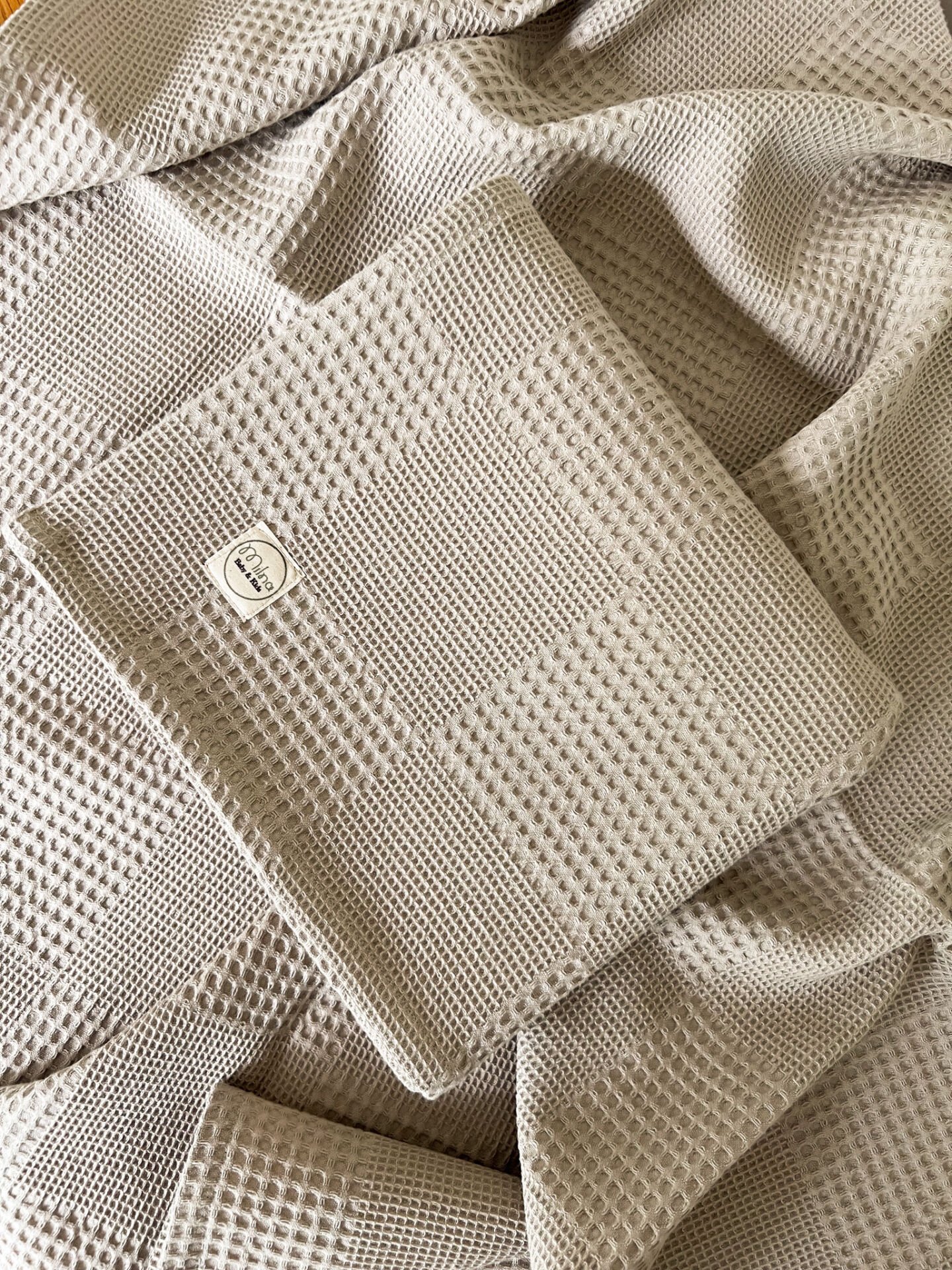 WAFFLE GRİ BATTANİYE