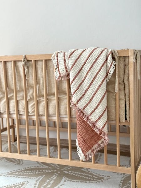 Four Layer Double Sided Muslin Pique Tile