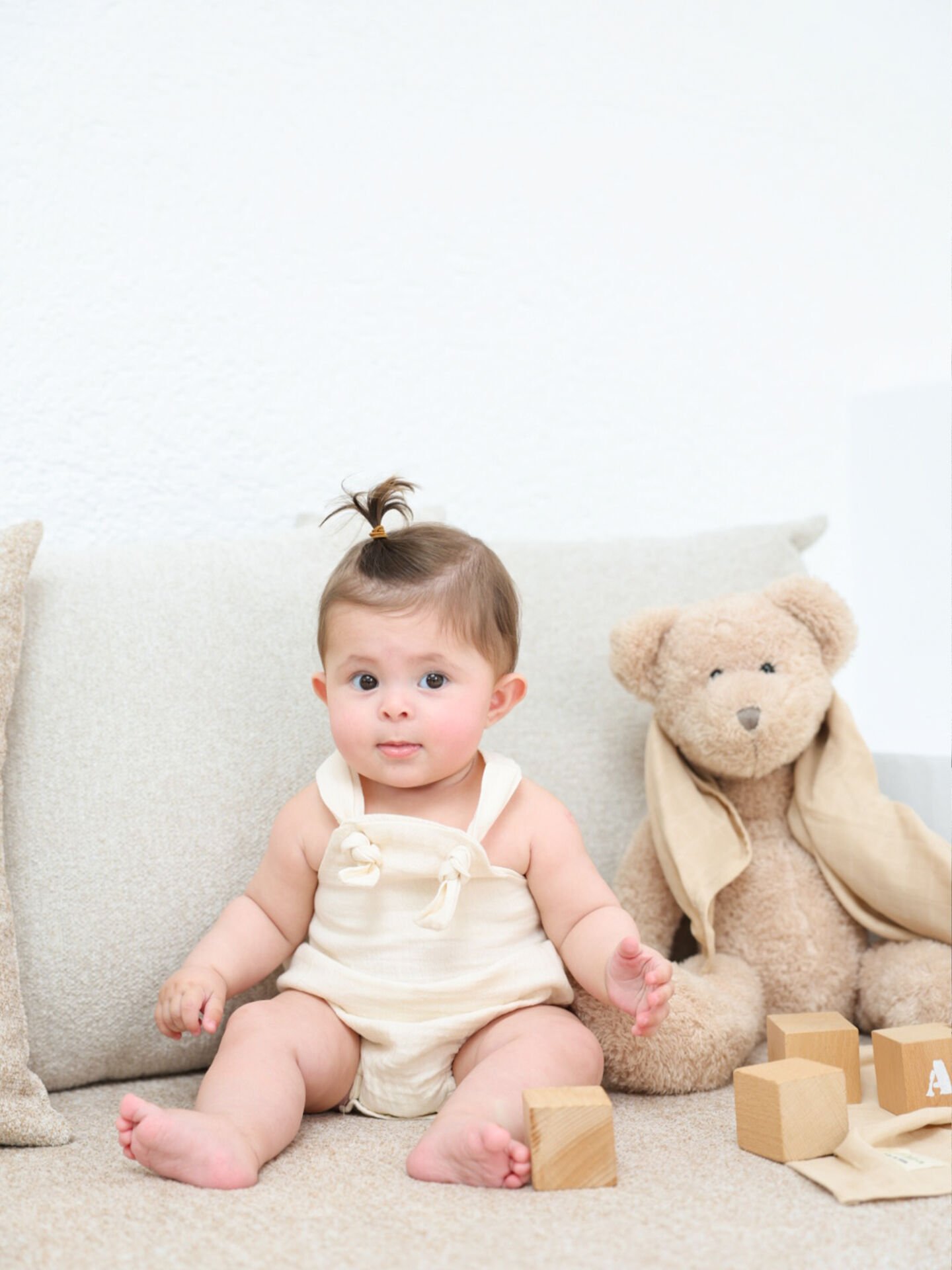 %100 Pamuk Askılı Müslin Bebek Zıbını – Nefes Alan, Yumuşak ve Yazlık (0 - 9)